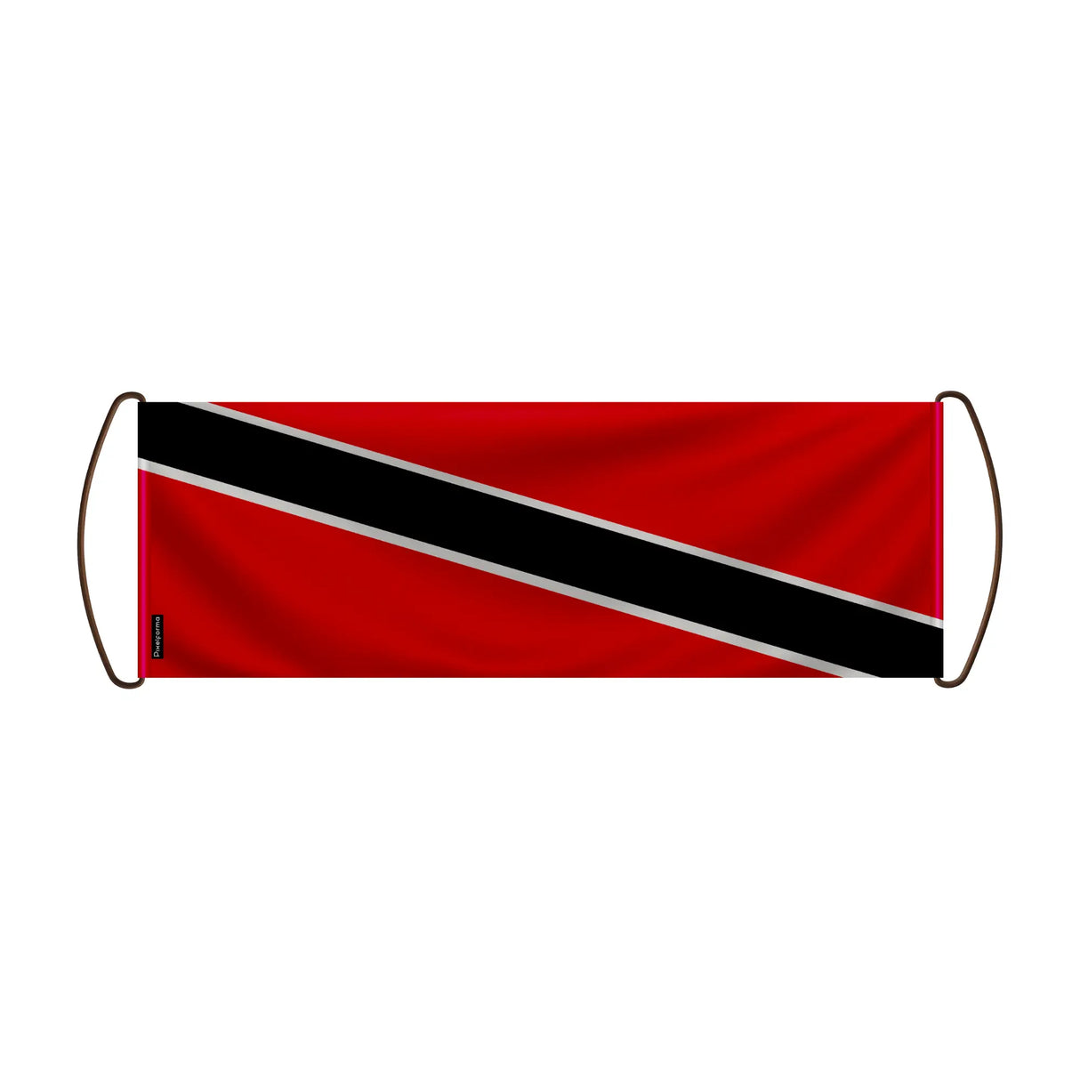 Bannière défilante trinité-et-tobago polyester à main