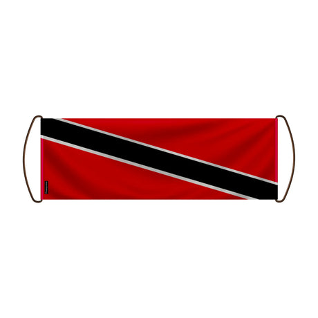 Bannière défilante trinité-et-tobago polyester à main