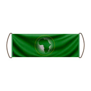 Bannière défilante union africaine polyester pour événements