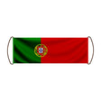 Bannière défilement drapeau portugal en polyester festif