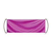 Bannière défilement france polyester main couleur rose