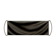 Bannière défilement france polyester main gris noir élégante