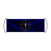 Bannière défilement indiana en polyester pour événements sportifs