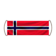 Bannière défilement svalbard jan mayen polyester à main
