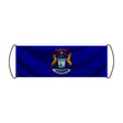Bannière michigan polyester pour événements sportifs