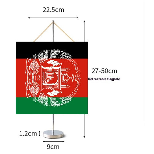 Fanion Table Drapeau Afghanistan en Polyester