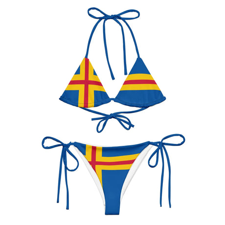Bikini drapeau åland - pixelforma