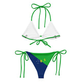 Bikini drapeau île christmas - pixelforma
