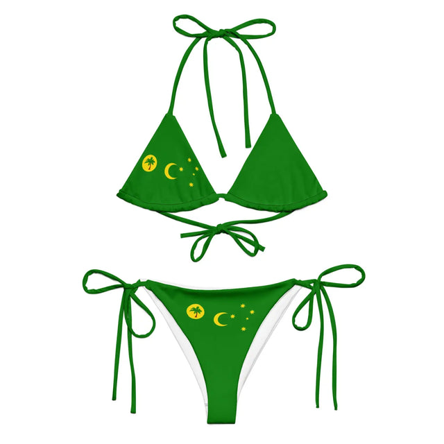Bikini drapeau îles cocos - pixelforma