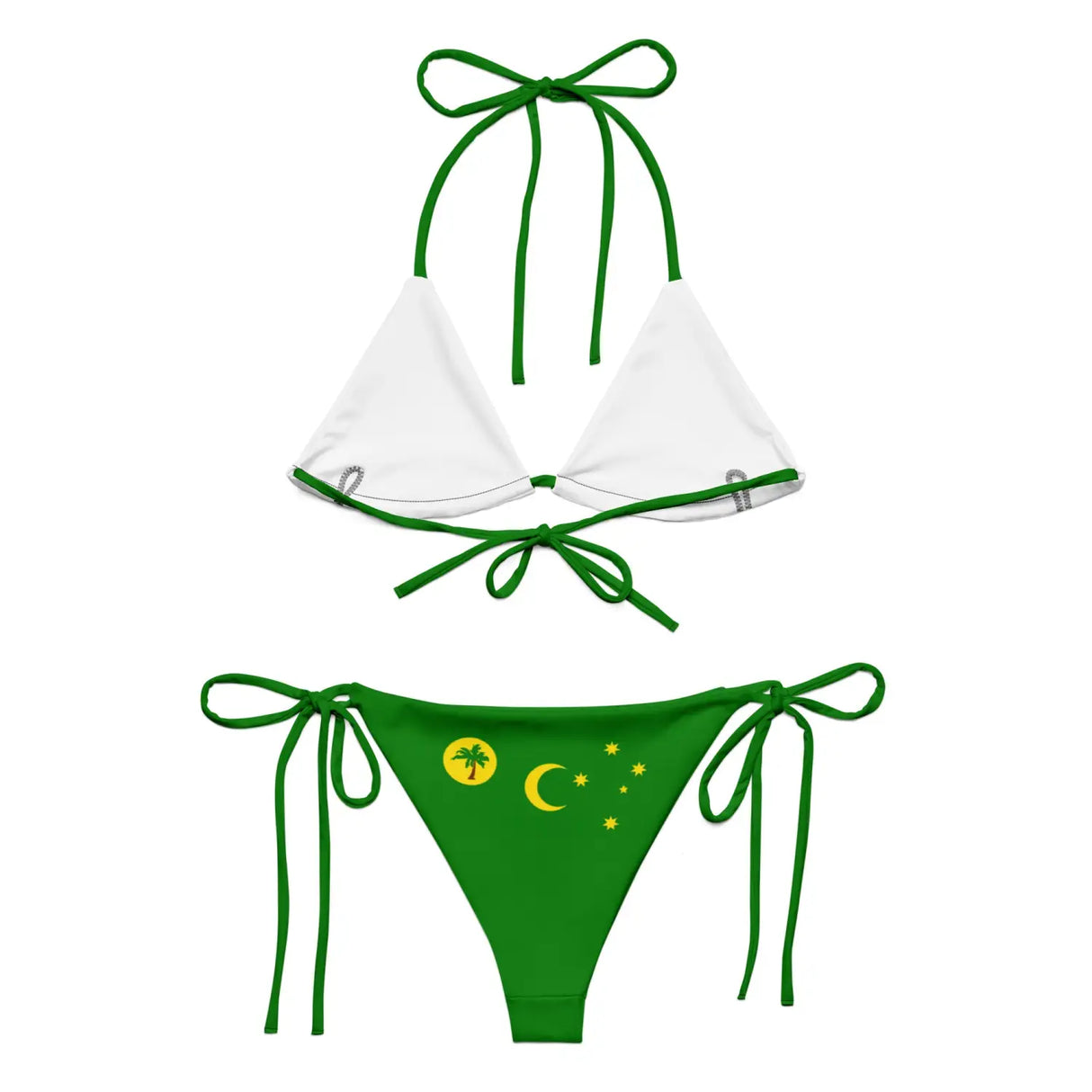 Bikini drapeau îles cocos - pixelforma