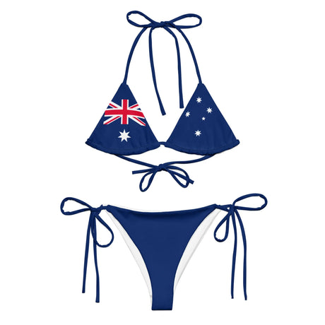 Bikini femme australie motif drapeau impression all over