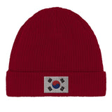 Bonnet corée du sud coton naturel broderie usage quotidien