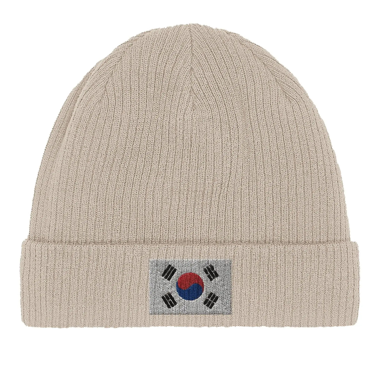 Bonnet corée du sud coton naturel broderie usage quotidien