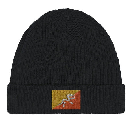 Bonnet coton bhoutan broderie couleur usage quotidien