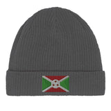 Bonnet coton burundi broderie respirabilité optimale