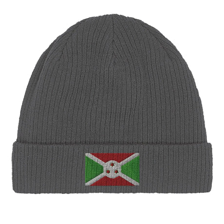 Bonnet coton burundi broderie respirabilité optimale