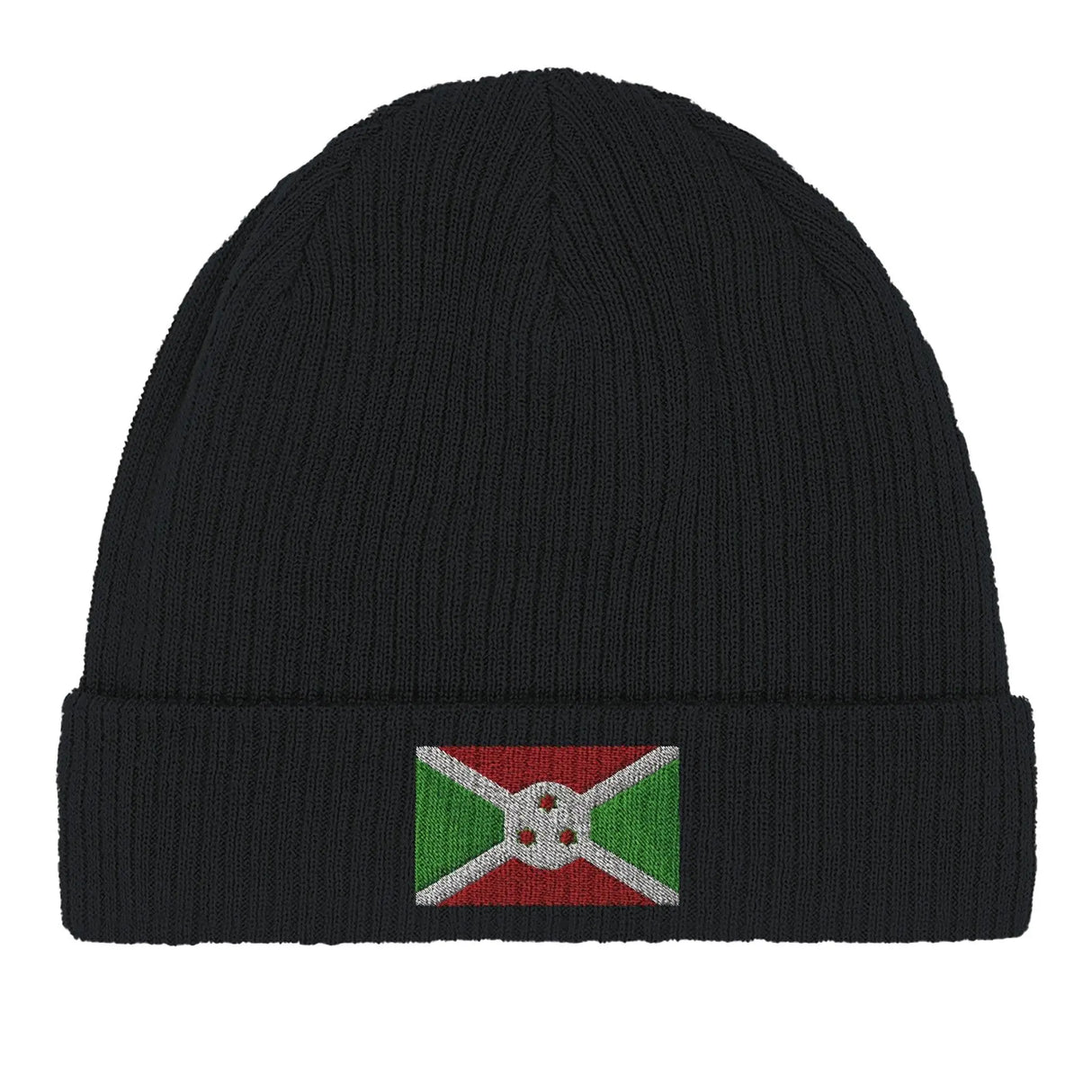 Bonnet coton burundi broderie respirabilité optimale