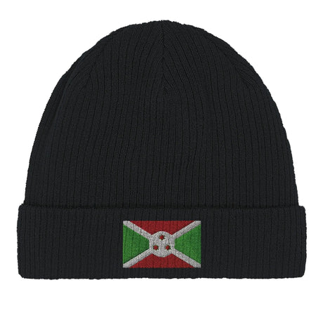 Bonnet coton burundi broderie respirabilité optimale