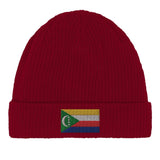 Bonnet coton comores motif brodé couleurs et confort optimal