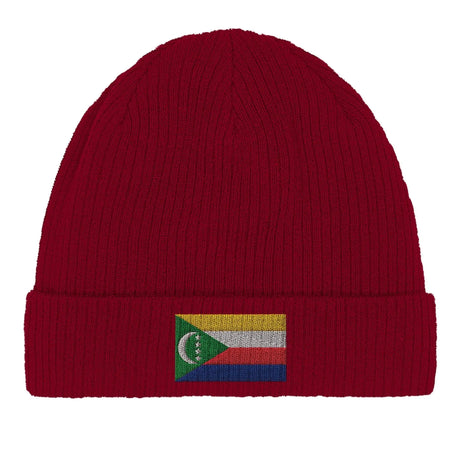Bonnet coton comores motif brodé couleurs et confort optimal