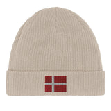 Bonnet coton danemark broderie drapeau respirabilité optimale