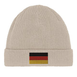 Bonnet coton drapeau allemagne broderie usage quotidien