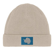 Bonnet coton drapeau antarctique broderie respirabilité