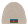 Bonnet coton drapeau azerbaïdjan broderie respirabilité