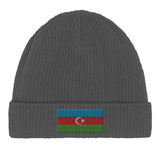 Bonnet coton drapeau azerbaïdjan broderie respirabilité
