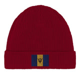Bonnet coton drapeau barbade broderie usage quotidien