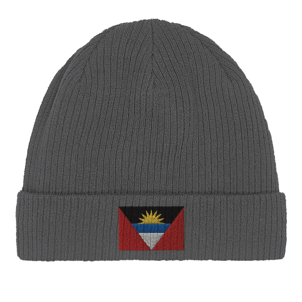 Bonnet coton drapeau d’antigua-et-barbuda brodé couleur