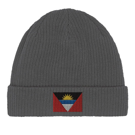 Bonnet coton drapeau d’antigua-et-barbuda brodé couleur