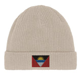 Bonnet coton drapeau d’antigua-et-barbuda brodé couleur