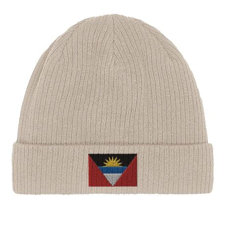 Bonnet coton drapeau d’antigua-et-barbuda brodé couleur