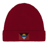 Bonnet coton drapeau d’antigua-et-barbuda brodé couleur
