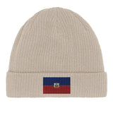 Bonnet coton drapeau d’haïti broderie usage quotidien