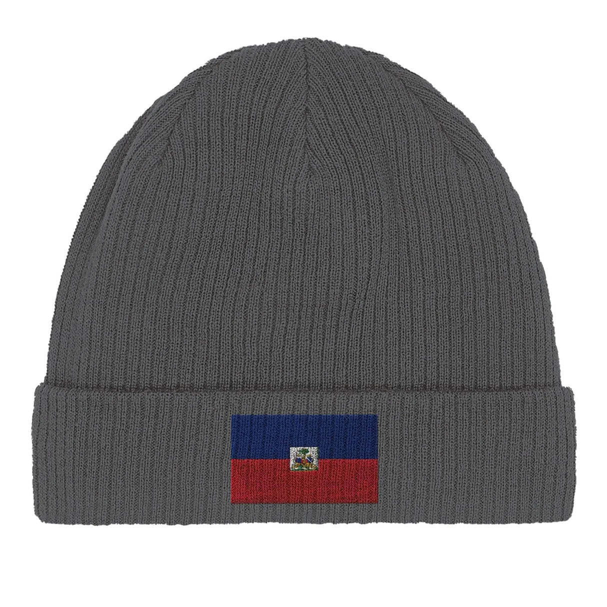 Bonnet coton drapeau d’haïti broderie usage quotidien