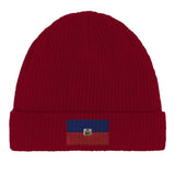 Bonnet coton drapeau d’haïti broderie usage quotidien