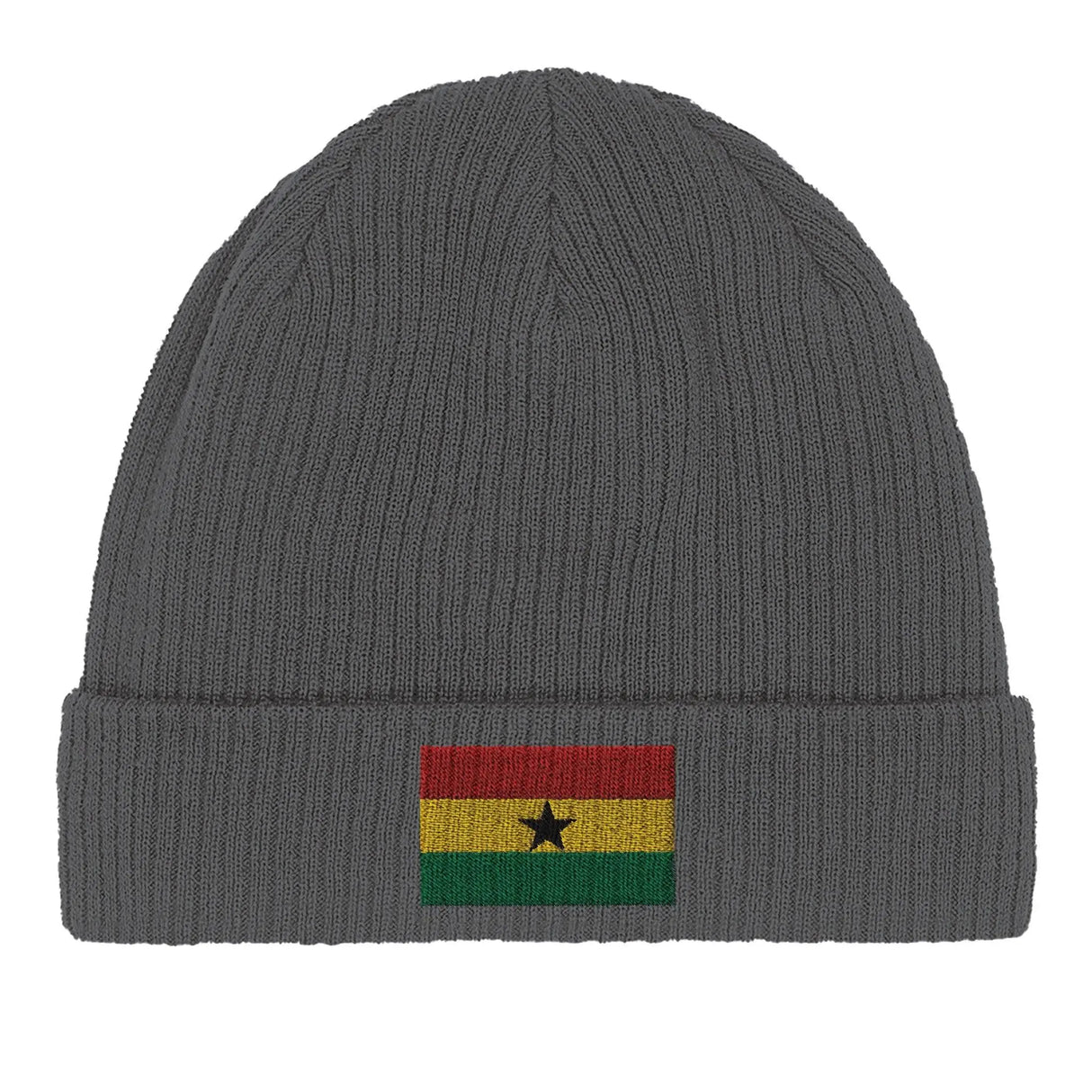 Bonnet coton drapeau ghana broderie pour usage quotidien