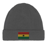 Bonnet coton drapeau ghana broderie pour usage quotidien