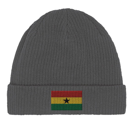 Bonnet coton drapeau ghana broderie pour usage quotidien