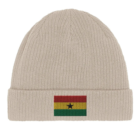 Bonnet coton drapeau ghana broderie pour usage quotidien