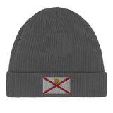 Bonnet coton drapeau jersey broderie usage quotidien