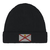 Bonnet coton drapeau jersey broderie usage quotidien