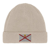 Bonnet coton drapeau jersey broderie usage quotidien