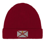 Bonnet coton drapeau jersey broderie usage quotidien