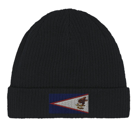 Bonnet coton drapeau samoa américaines broderie respirant