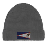 Bonnet coton drapeau samoa américaines broderie respirant
