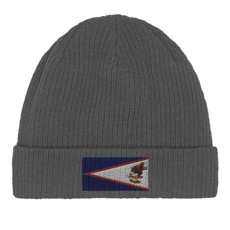Bonnet coton drapeau samoa américaines broderie respirant