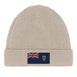 Bonnet coton drapeau tristan da cunha broderie confortable